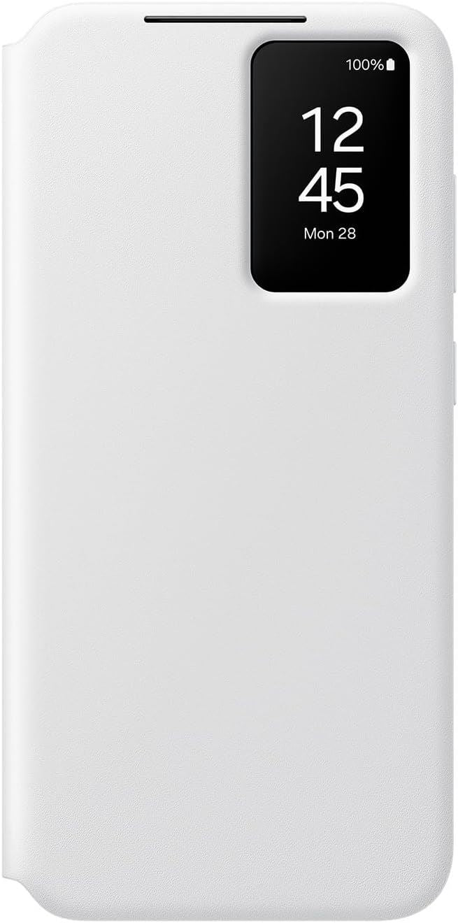 Samsung Galaxy S24 FE Smart View Wallet Case White EF-ZS721CWEGWW