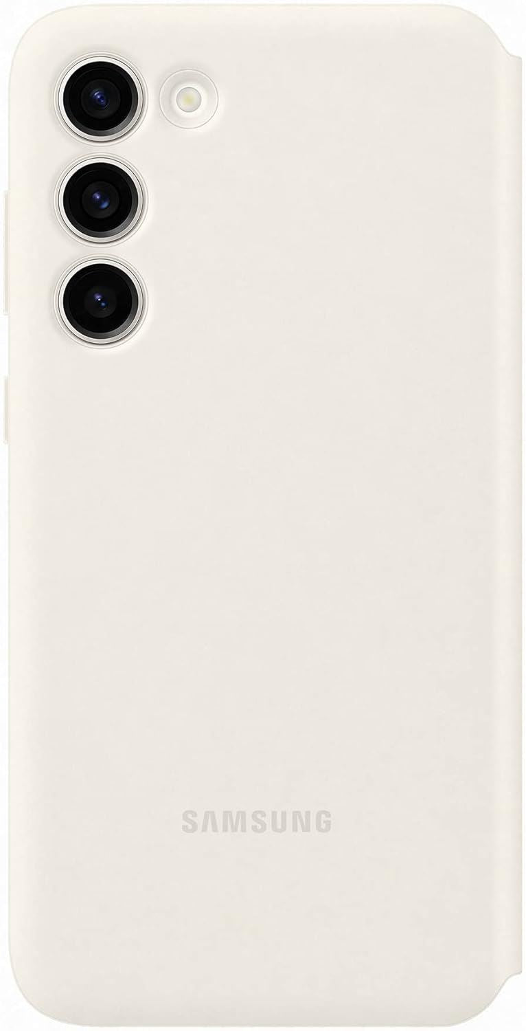 Samsung Galaxy S23 Plus Smart View Wallet Case Cream - EF-ZS916CUEGWW