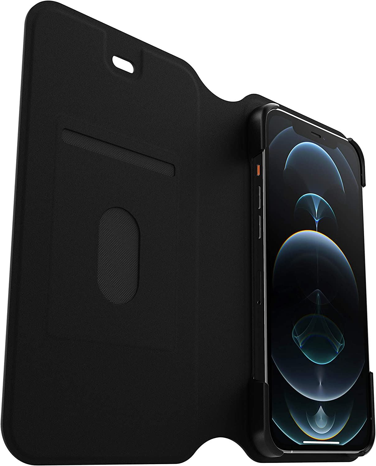 Official Otterbox Strada Series Via for iphone 12 Pro Max 6.7" Black 77-65481