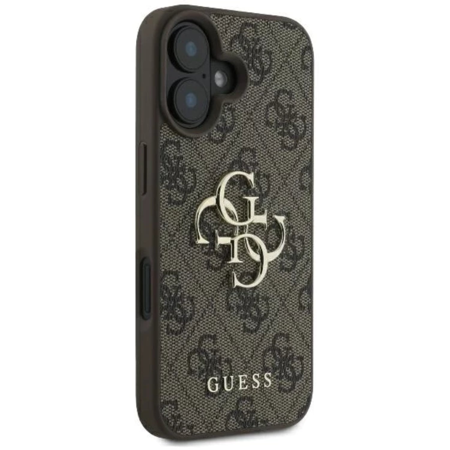 Guess 4G Big Logo Case for iPhone 16 6.1" Brown - GUHCP16S4GMGBR
