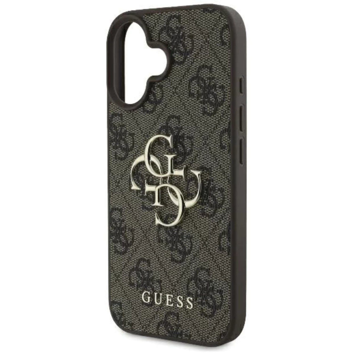 Guess 4G Big Logo Case for iPhone 16 6.1" Brown - GUHCP16S4GMGBR