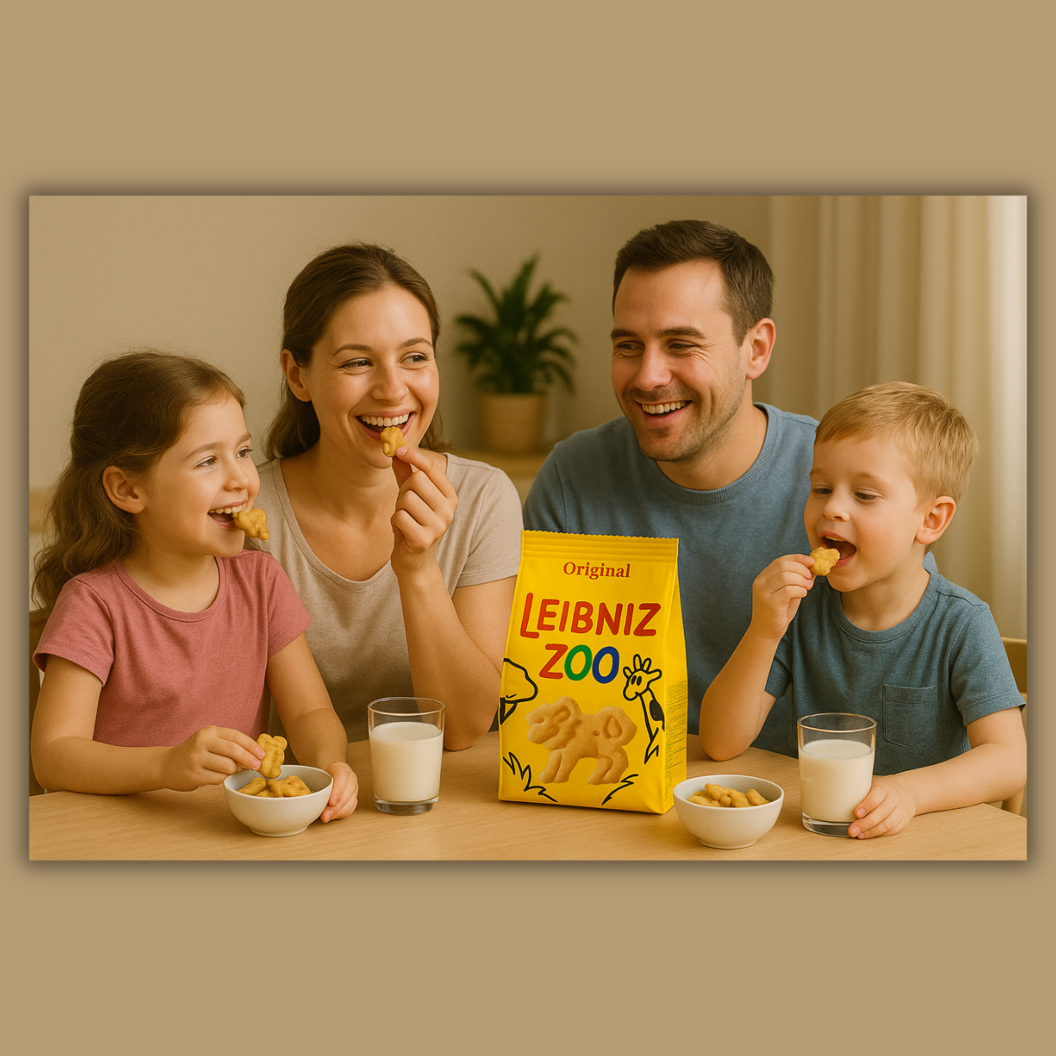 ZOO Biscuits Cacao, 100 g, Leibniz