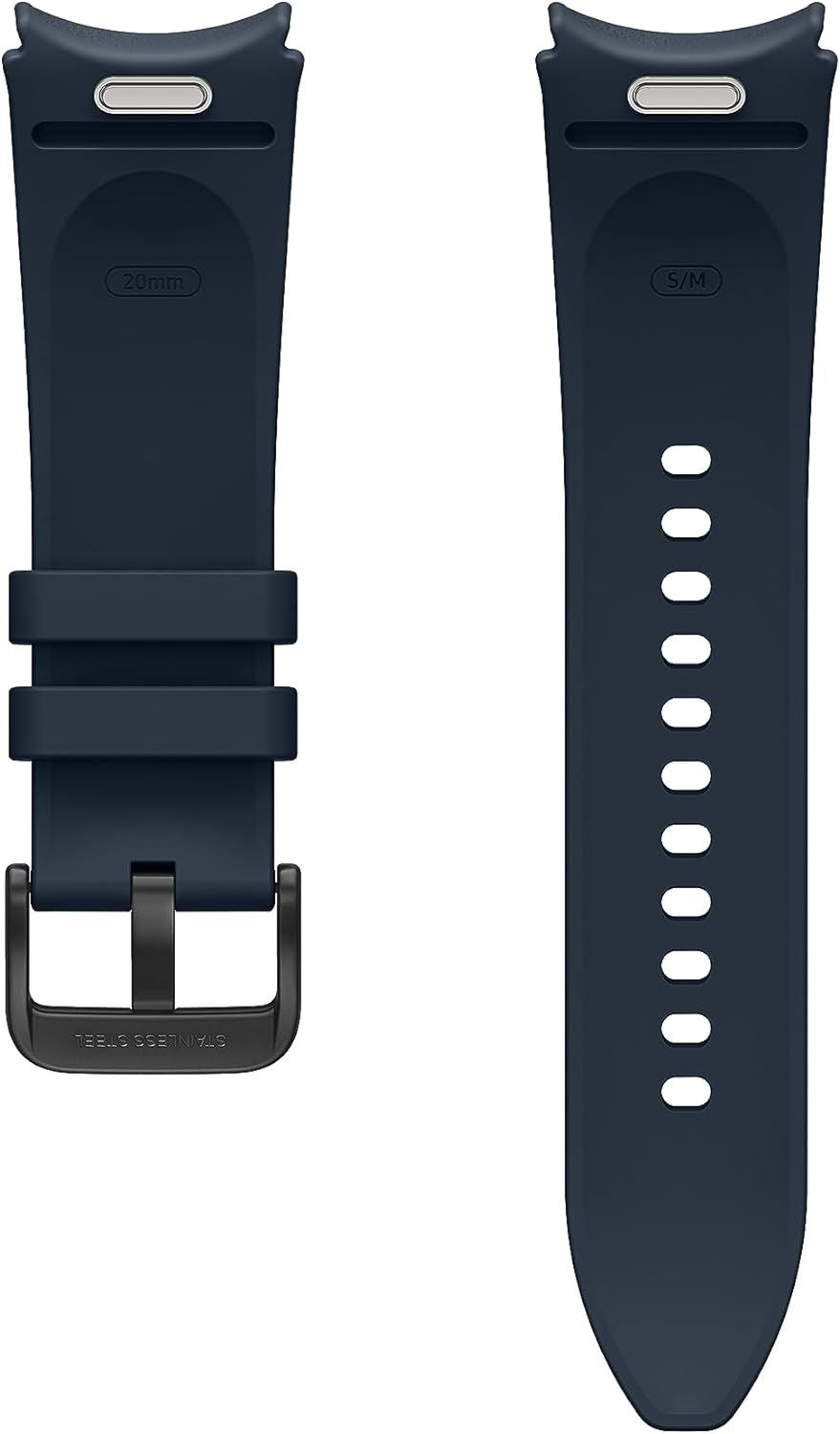 Samsung Galaxy Watch 4/5/6 One Click Hybrid Eco Leather Band 20mm S/M Indigo - ET-SHR95SNEGEU
