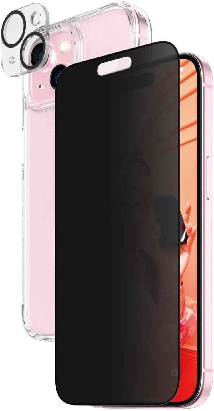 Panzer Glass Privacy Powerful 3 in 1 Bundle Pack for iPhone 15 6.1" - B1172㽯