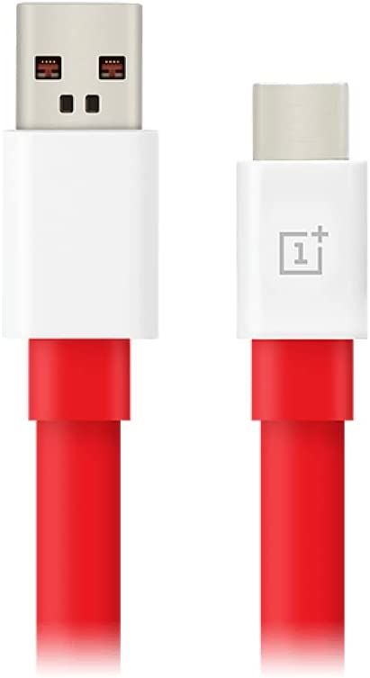 OnePlus Supervooc 1M USB A to USB C Cable C201A Red - 5461100018
