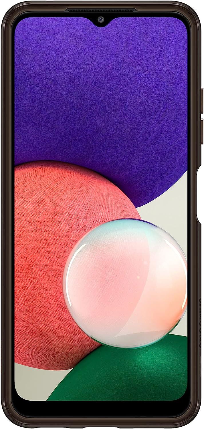 Official Samsung Galaxy A22 5G Soft Cover Black - EF-QA226TBEGEU