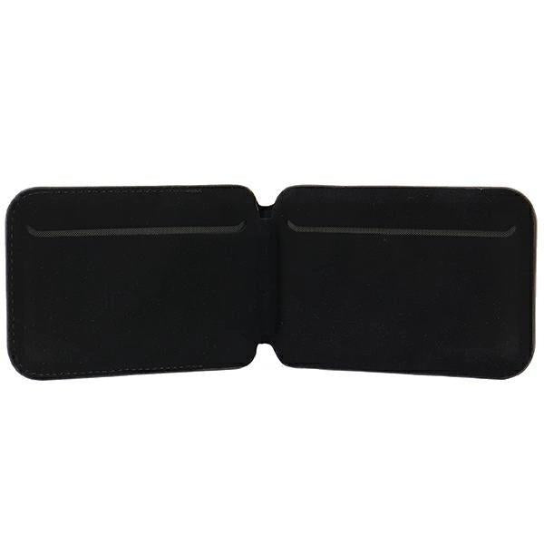 Audi Leather Wallet Card MagSafe Magentic with Stand Black - AU-MSCH-GT-D3-BK
