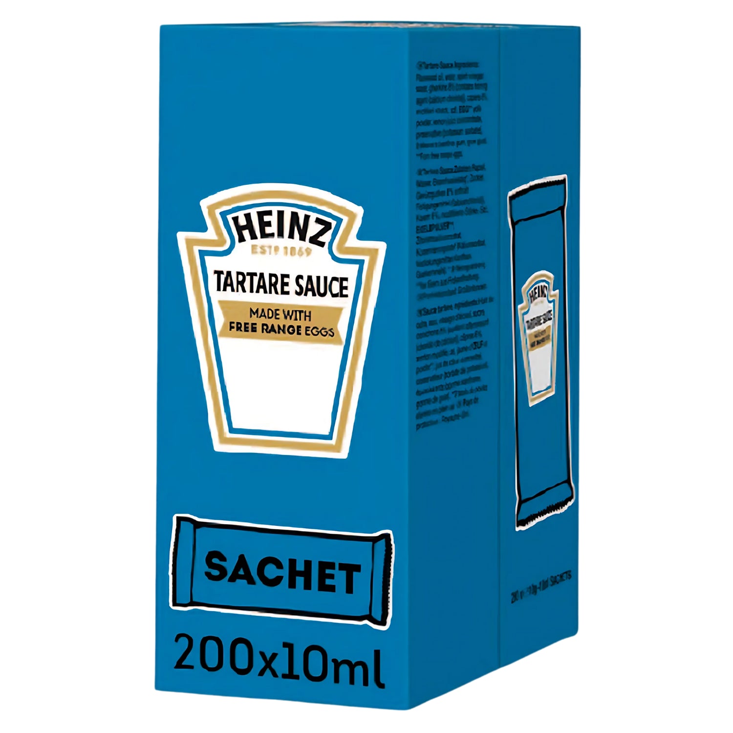 Heinz Tartare Sauce 200 x 10g - Free From Artificial Colors and Flavors