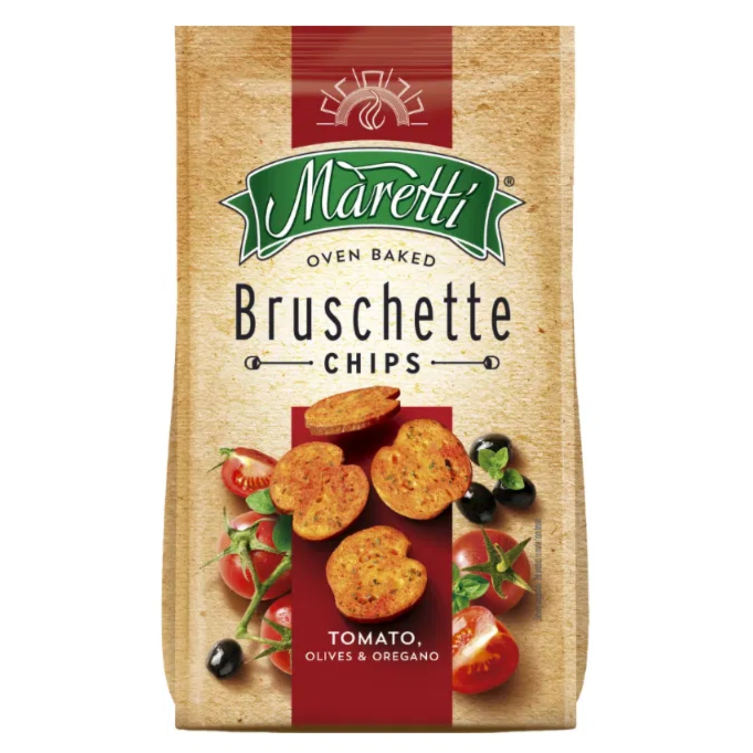 Maretti Tomato, Olives & Oregano Bruschetta Bites 150g