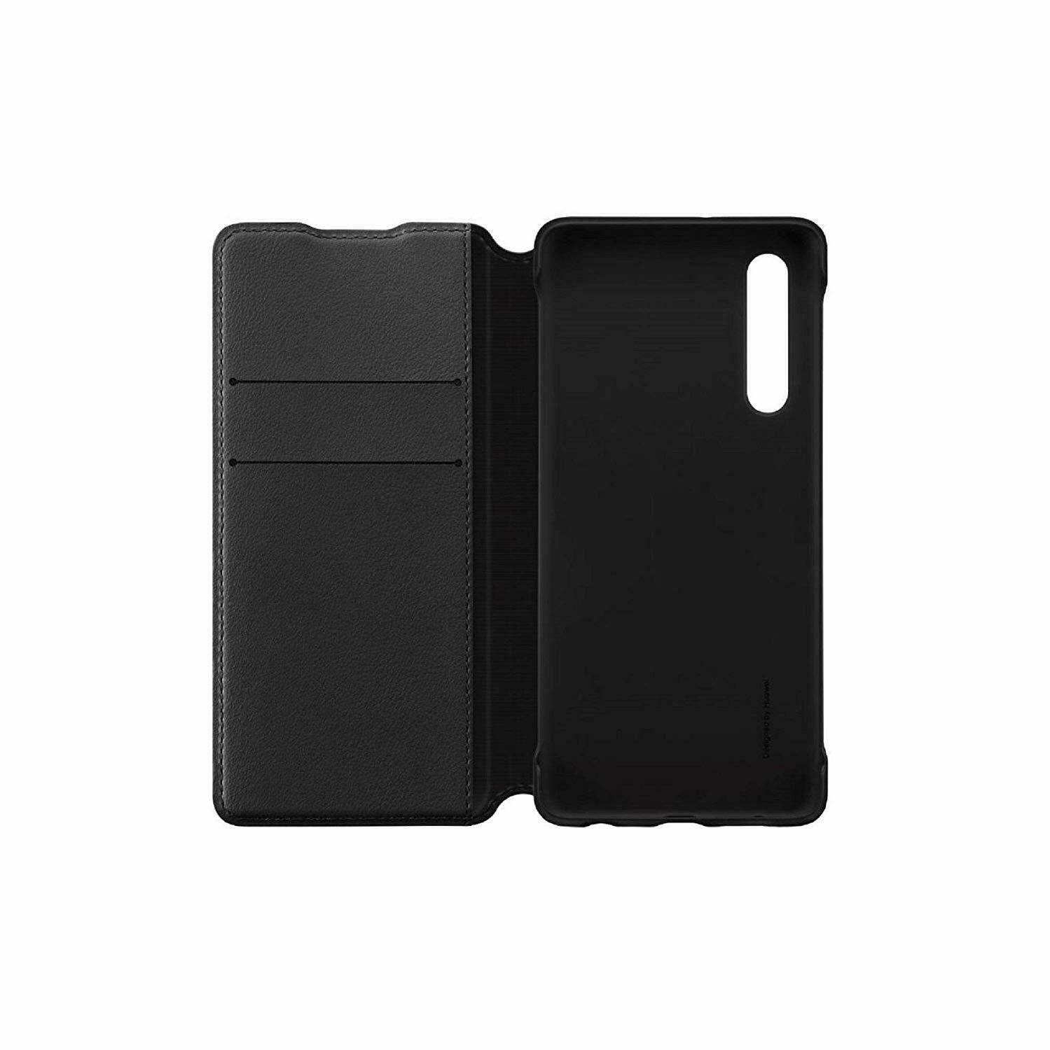 P30 Smart View Flip Cover Black