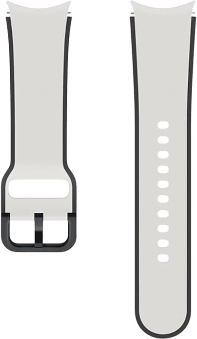 Samsung Galaxy Watch 4/5/5 Pro Two Tone Sports Band 20mm S/M Sand Grey - ET-STR91LJEGEU