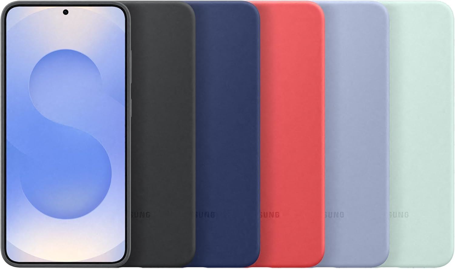 Samsung Galaxy S25 Plus 6.7" Silicone Case Blue - EF-PS936CNEGWW