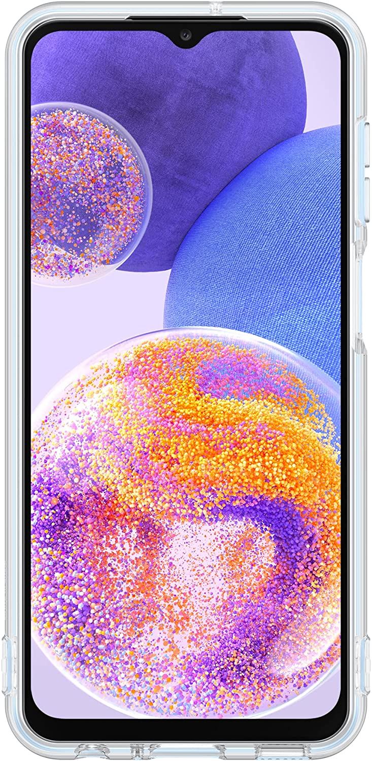 Official Samsung Galaxy A23 5G Soft Clear Cover Transparent - EF-QA235TTEGWW
