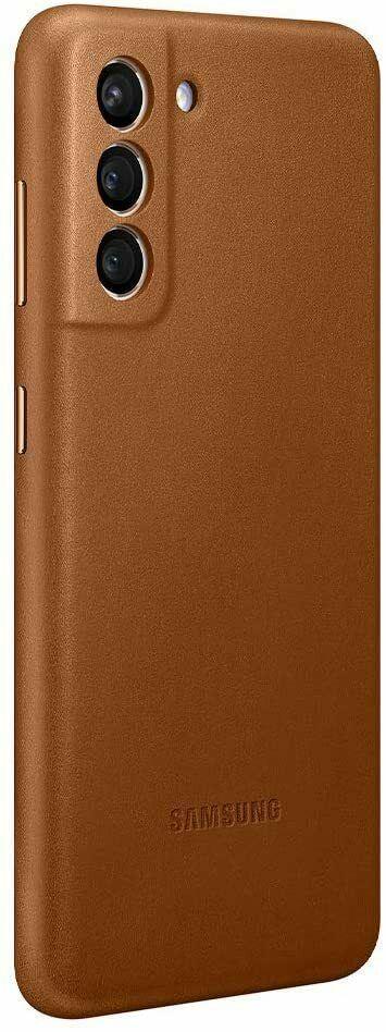Samsung Galaxy S21 Plus Leather Cover Brown - EF-VG996LAEGWW