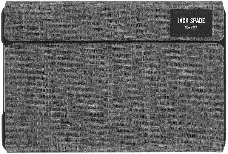 JACK SPADE Tech Oxford Folio for iPad Pro (9.7 in) - Tech Oxford Gray - JSIPD-004-TOGRY