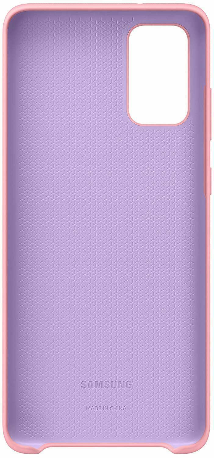 Samsung Galaxy S20 Silicone Phone Cover - Pink