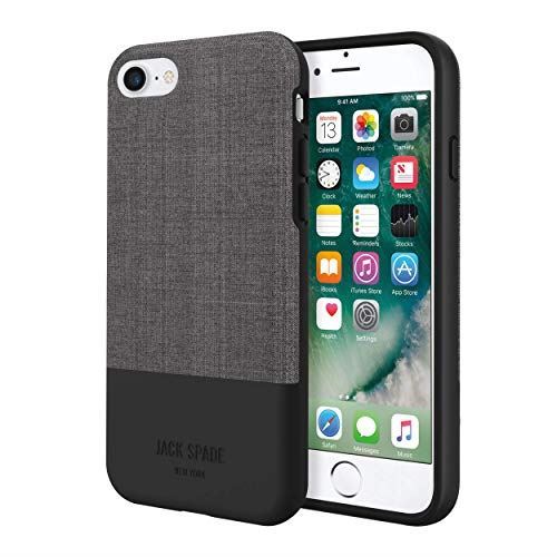 Jack Spade Oxford Grey Color Block Case JSIPH-017-TOGRY For iPhone 7,8
