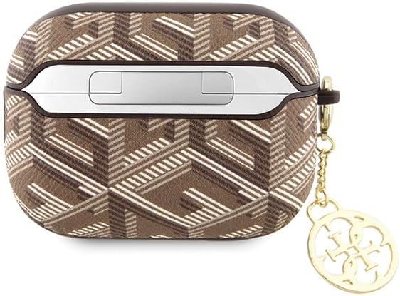 Guess GCube Charm Case for Airpods Pro 2 Brown - GUAP2PGCE4CW