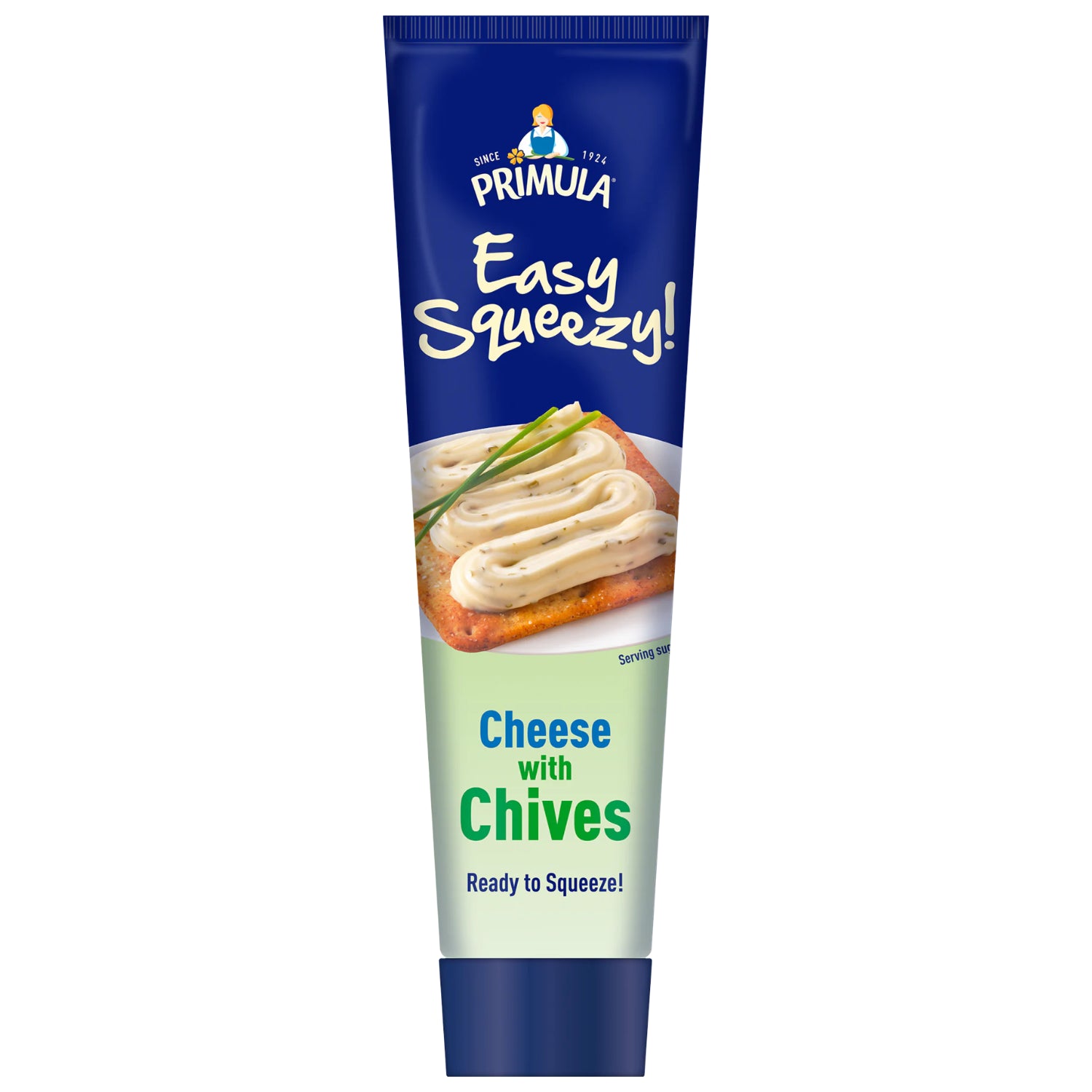 Primula Cheese with Chives Easy Squeezy Spreadable Cheese - 100g