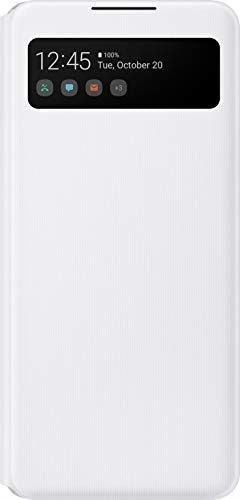 SAMSUNG Galaxy A42 S View Wallet Cover Case - White