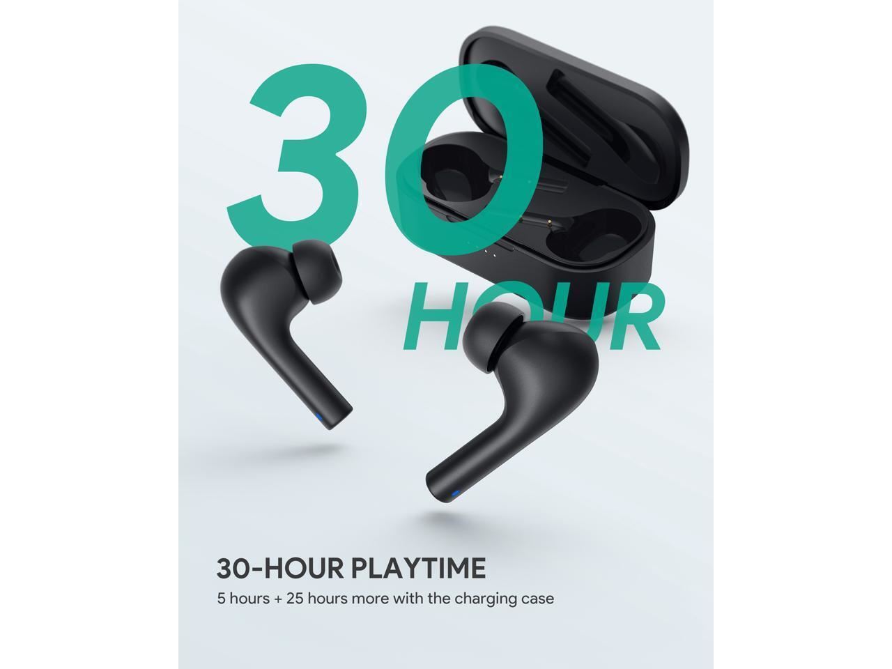 Aukey TWS Wireless Earbuds Black - EP-T21S