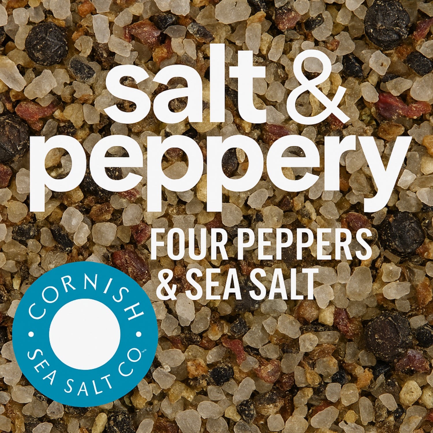 Cornish Sea Salt Pinch Salt and Peppery Four Peppers Sea Salt - 60g