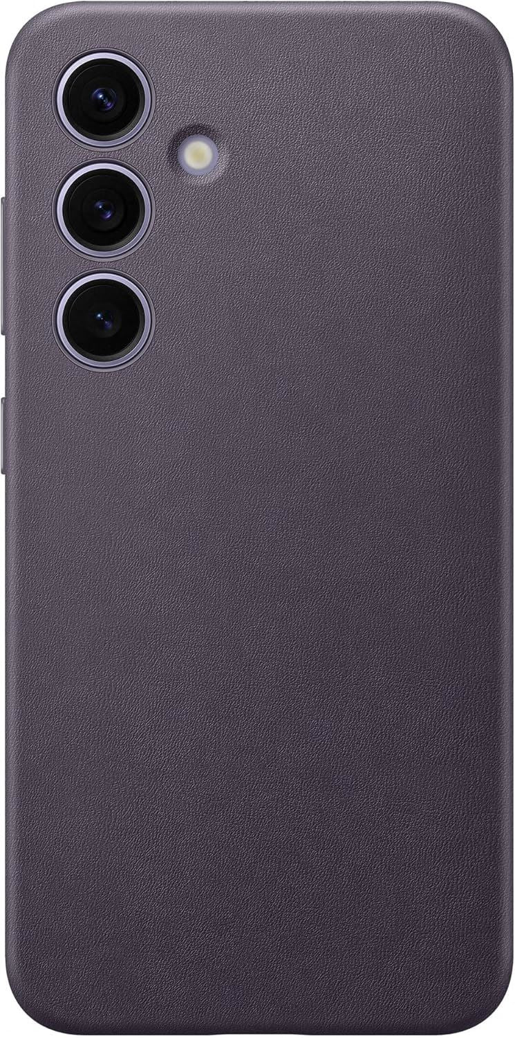 Samsung Galaxy S24 Vegan Leather Case Dark Violet - GP-FPS921HCAVW