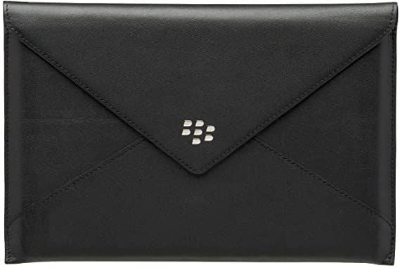 BlackBerry PlayBook Leather Envelope Pouch Wallet Case Black ACC-39317-201