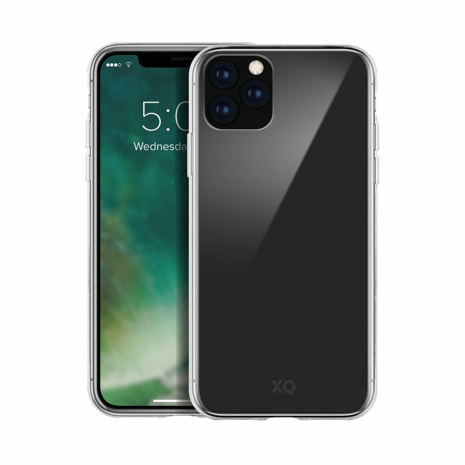 XQISIT Phantom Glass Case for iPhone 12 Pro Max 6.7" Clear