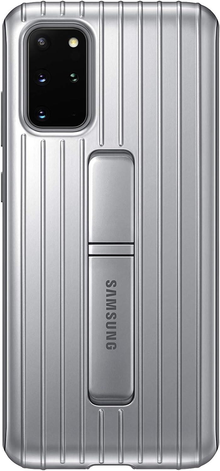 Samsung Galaxy S20 Plus Protective Silver Standing Cover Case EF-RG985CSEG