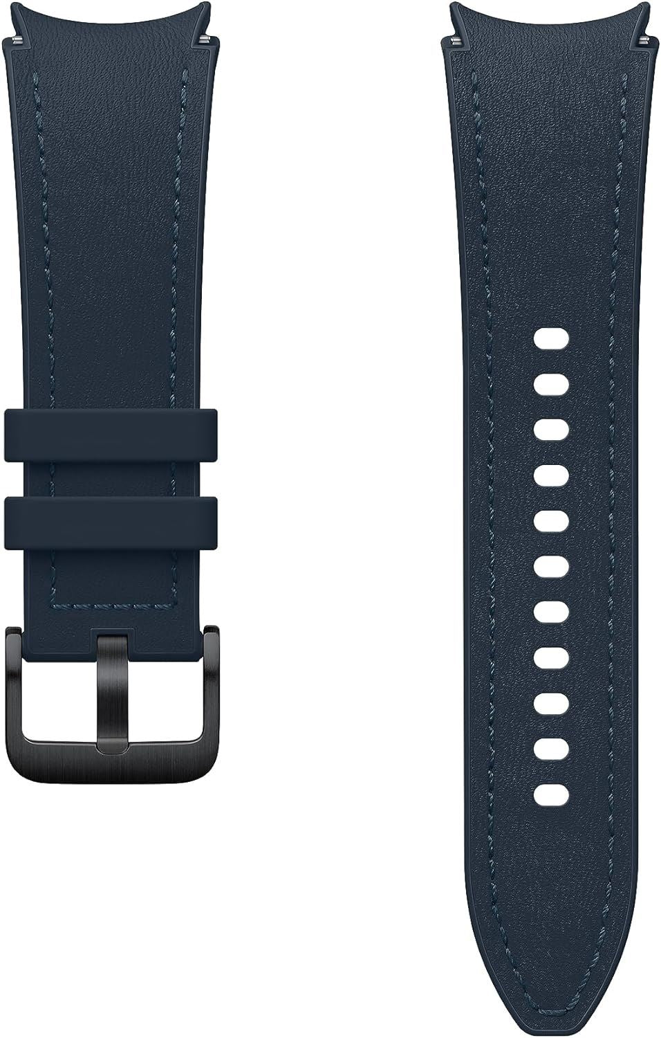 Samsung Galaxy Watch 4/5/6 One Click Hybrid Eco Leather Band 20mm S/M Indigo - ET-SHR95SNEGEU