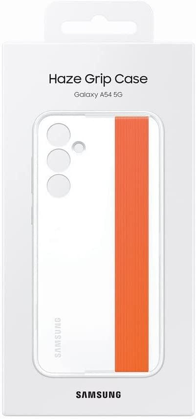 Official Samsung Galaxy A54 5G Haze Grip Case White - EF-XA546CWEGWW