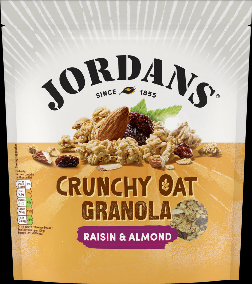 Jordans Crunchy Oat Granola Raisin & Almond Breakfast Cereal - 750g