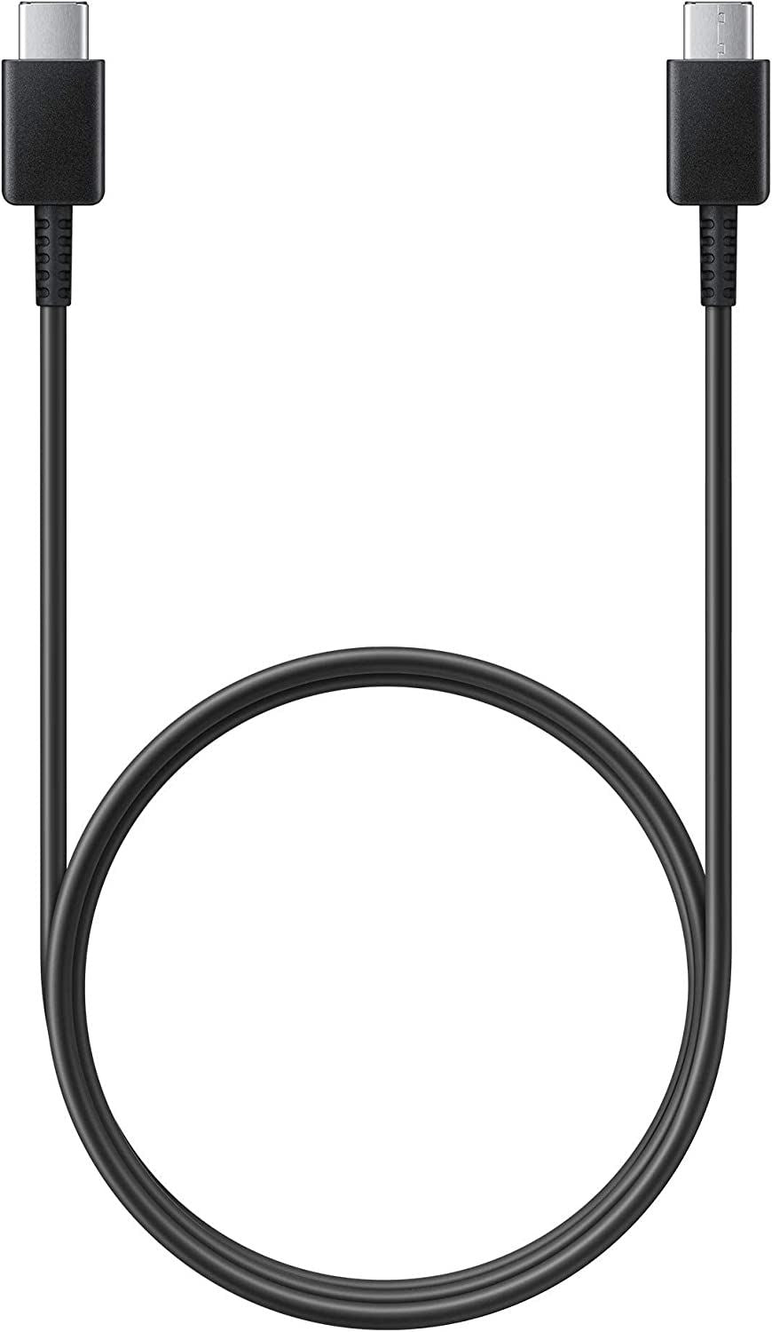 Official Samsung 1M USB C to C Charging Cable Black - EP-DA705BBEGWW
