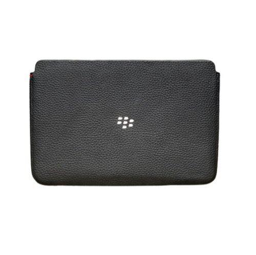 BlackBerry Playbook Leather Sleeve Pouch Case Black ACC-39311-201