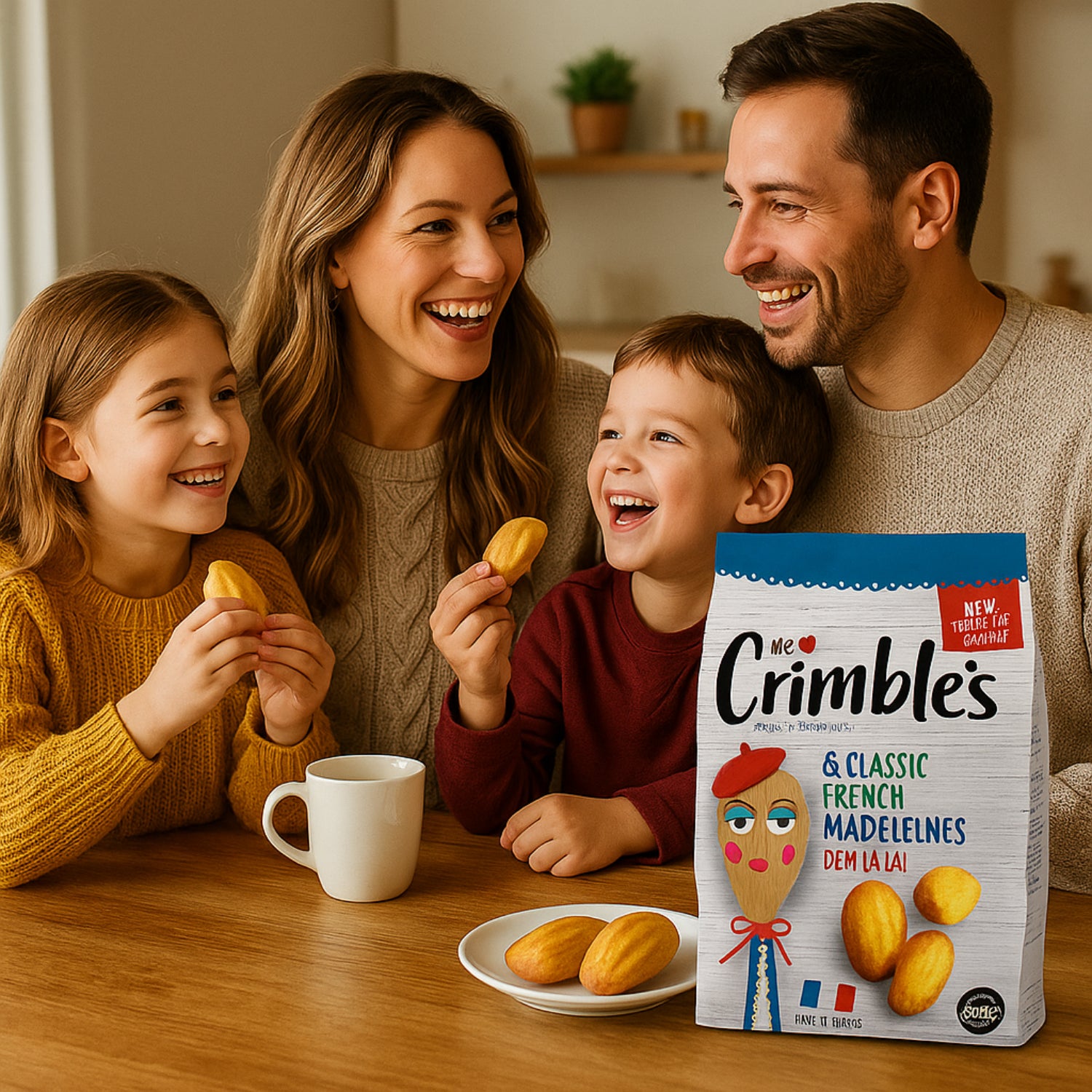 Mrs Crimbles Authentically Classic French Madeleines Gluten Free - 180g