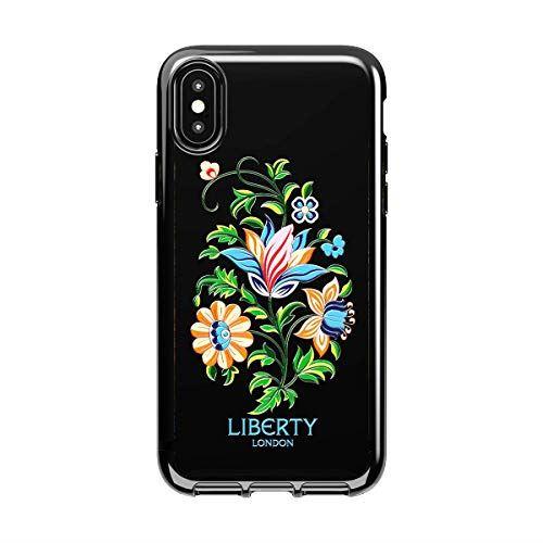 Tech21 Evo Luxe Case Black Flowers for iphone X XS 5.8" T21-6187