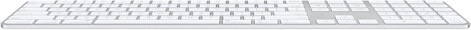 Apple Magic Keyboard with Touch ID & Numeric Keypad Turkish Silver A2520 - MK2C3TX/A