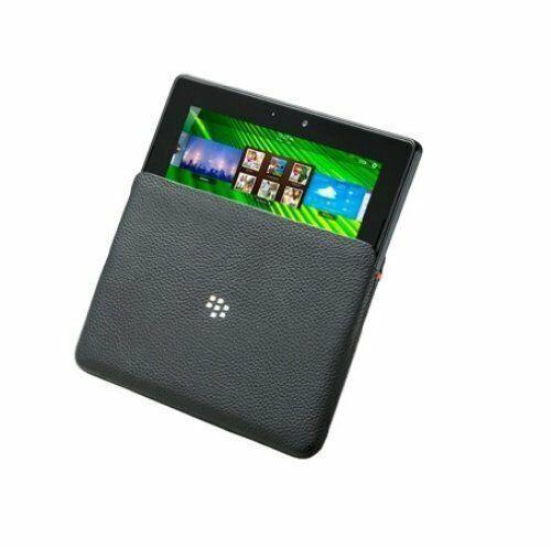 BlackBerry Playbook Leather Sleeve Pouch Case Black ACC-39311-201
