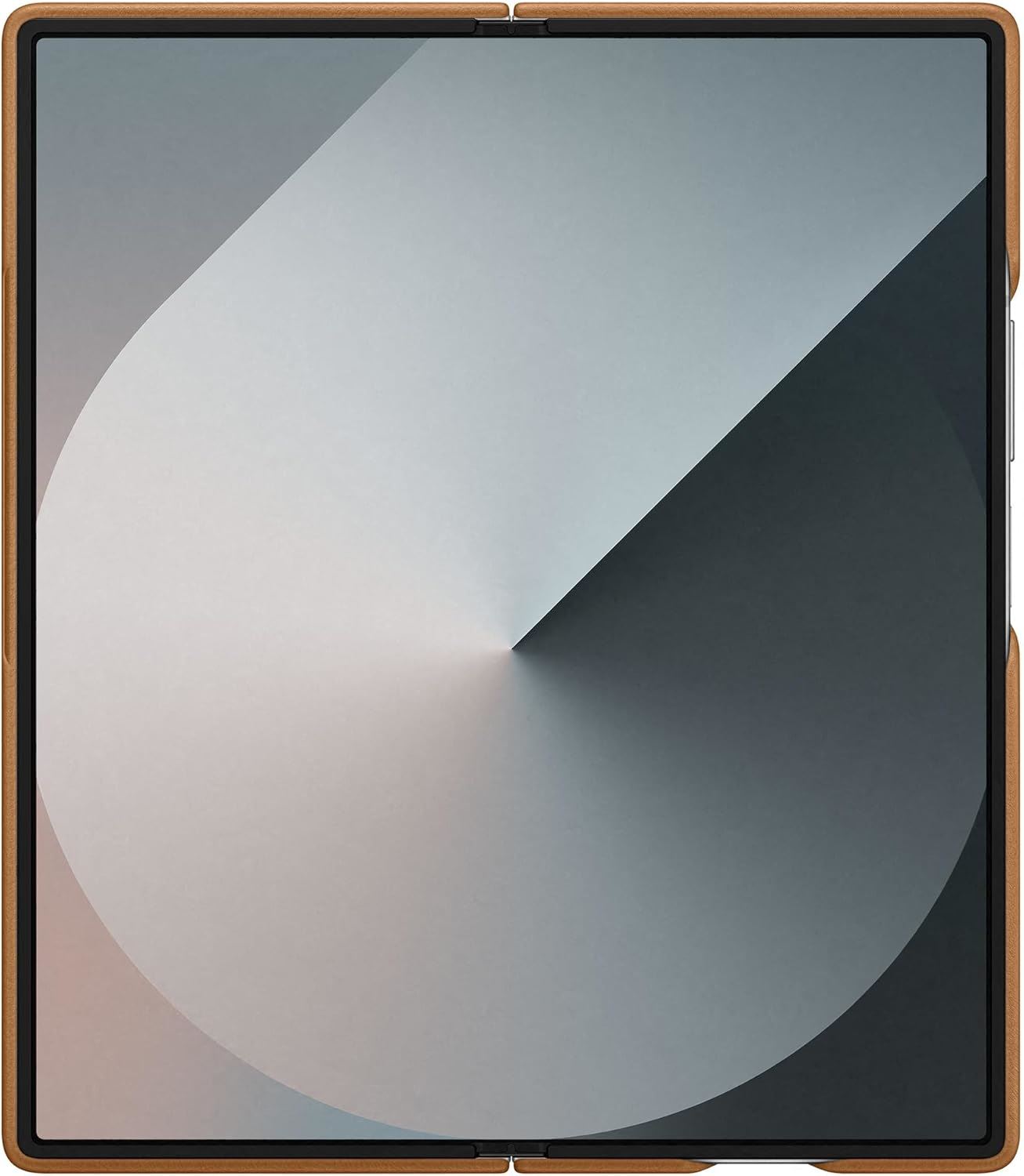 Samsung Galaxy Z Fold 6 Faux Leather/Kindsuit Case Tan - EF-VF956PAEGWW