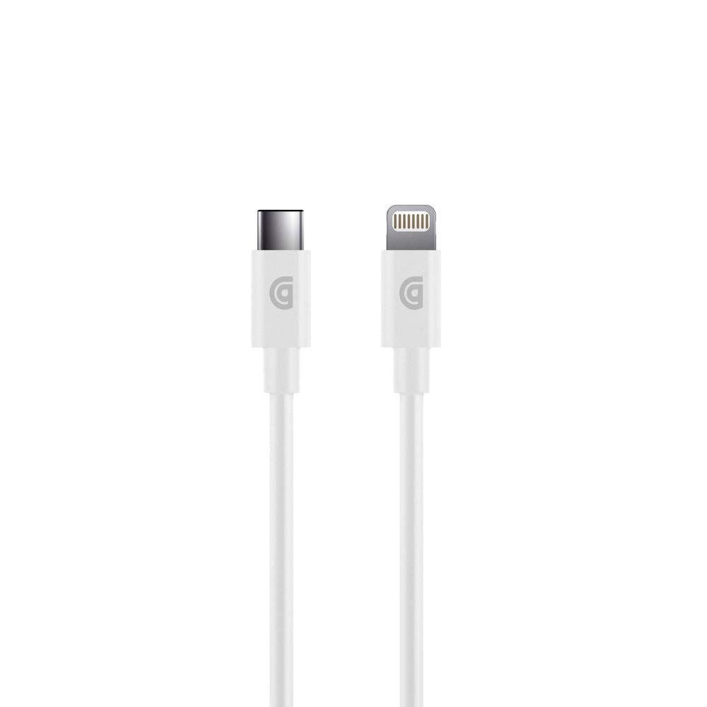 Griffin 1.2M USB C to Lightning Cable White - GP-066-WHT