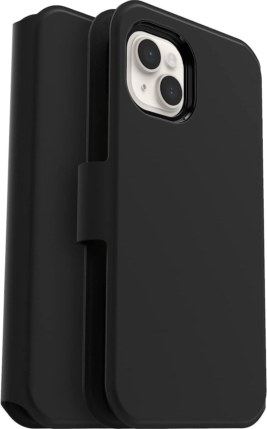 Official Otterbox Strada Series Via for iphone 14 Plus 6.7" Black 77-88740