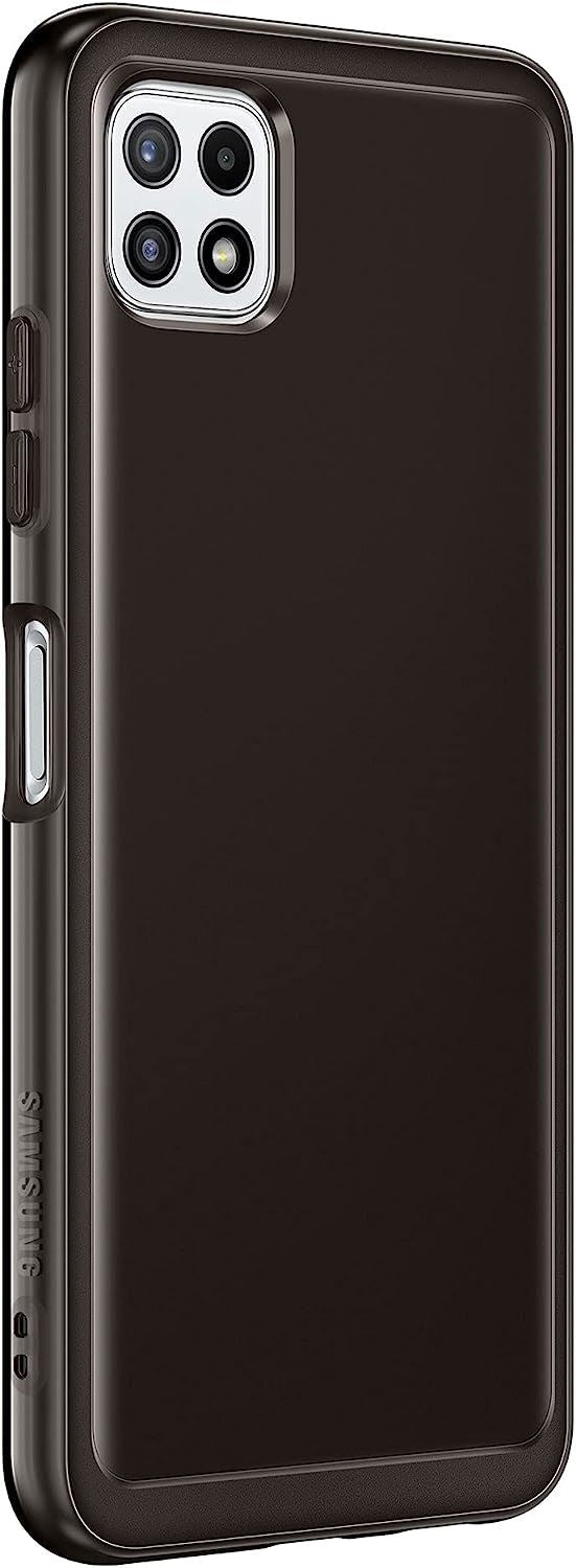 Official Samsung Galaxy A22 5G Soft Cover Black - EF-QA226TBEGEU