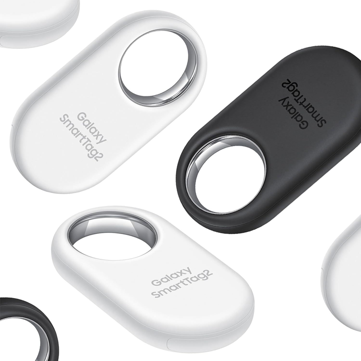 Samsung Galaxy SmartTag2 Bluetooth Tracker Black/White 4 Pack - EI-T5600KWEGEU