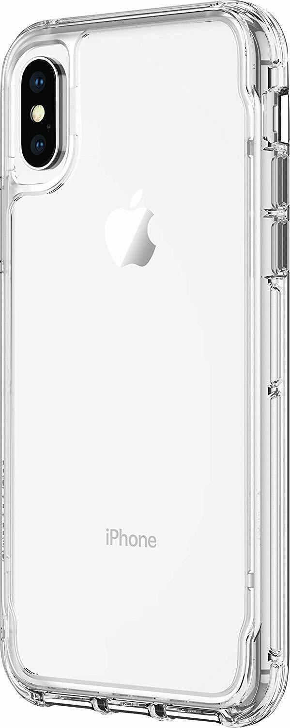 Griffin TA43934 Survivor Clear Case Cover for iPhone X - Clear,TA43934