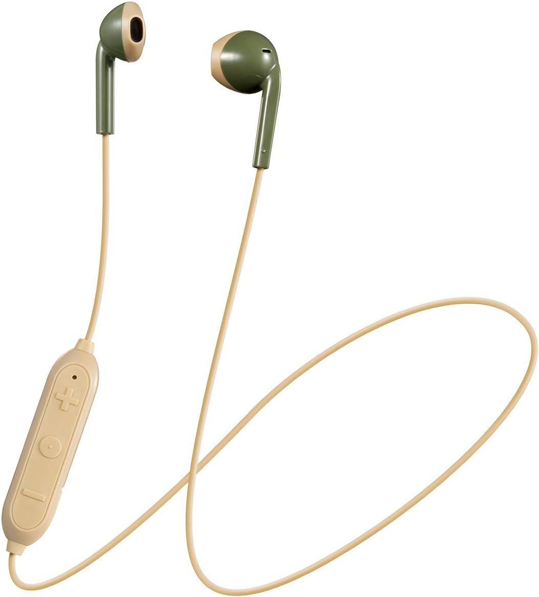 JVC Earbuds Wireless Headphones Khaki/Beige - HA-F19BT-GCE