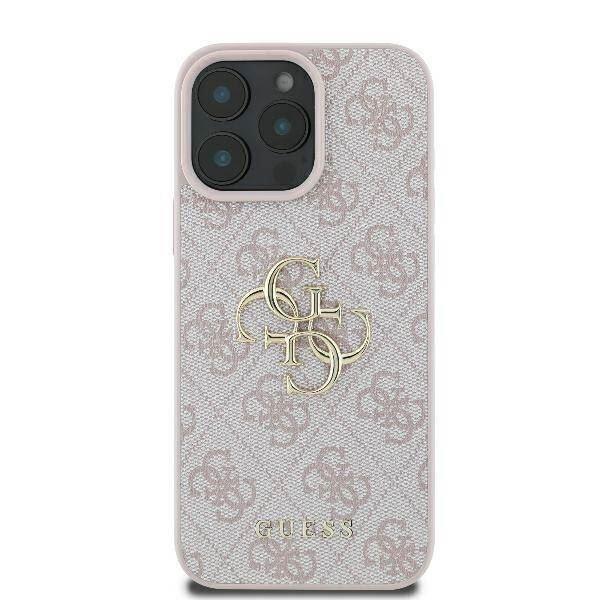 Guess 4G Big Logo Case for iPhone 16 Pro Max 6.9" Pink