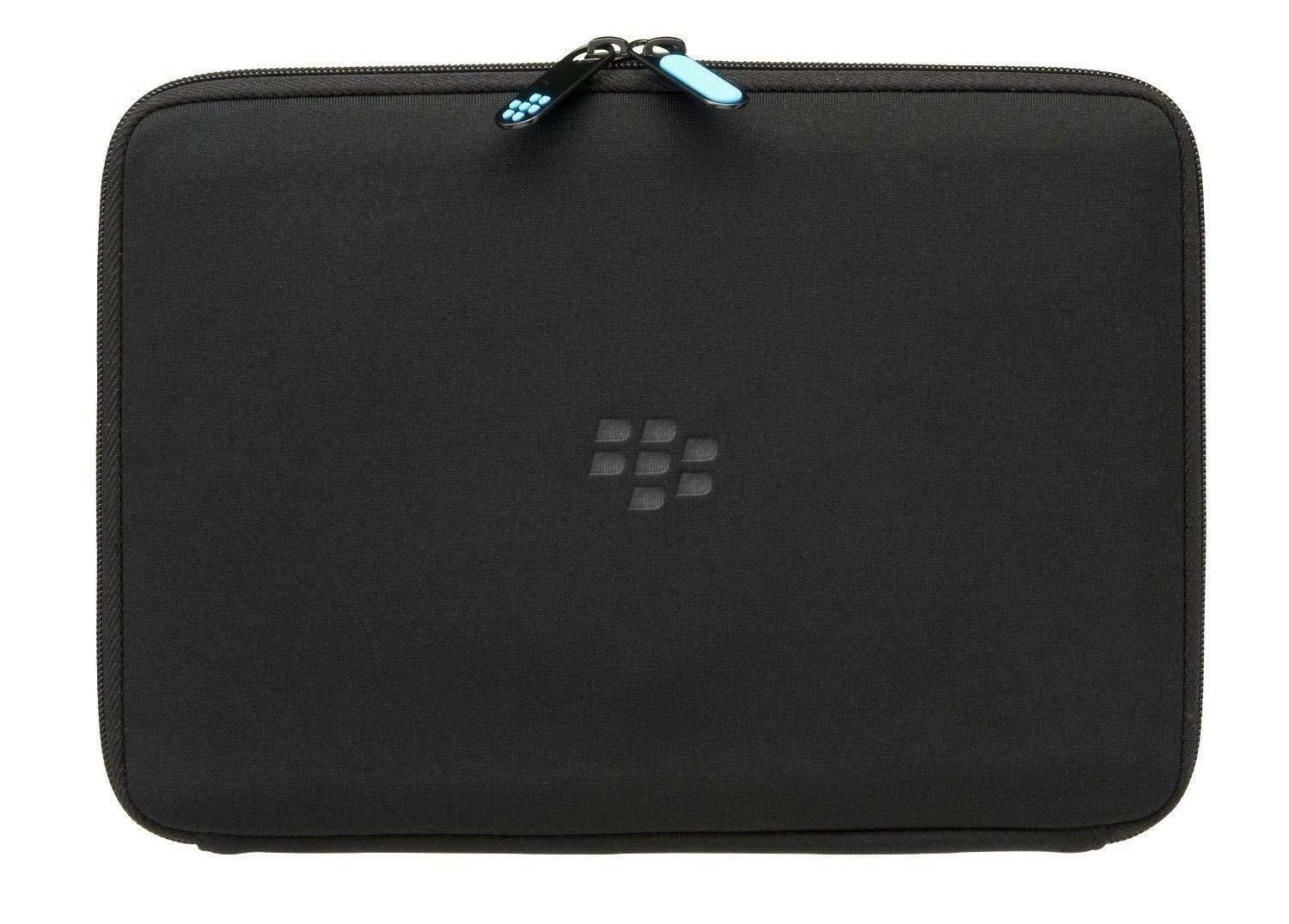 BlackBerry Zipped Sleeve Case for BlackBerry PlayBook - Black/Blue