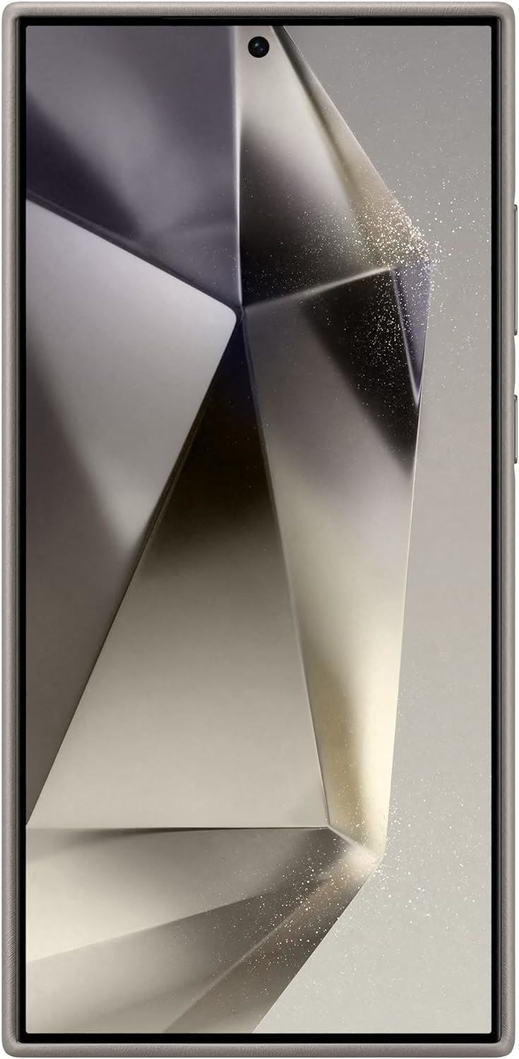 Samsung Galaxy S24 Ultra Vegan Leather Case Taupe - EF-FPS928HCAAW