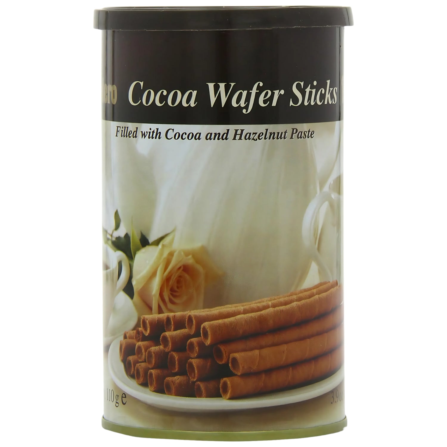 Bolero Cocoa Wafer Sticks Filled with Cocoa and Hazelnut Paste - 110g